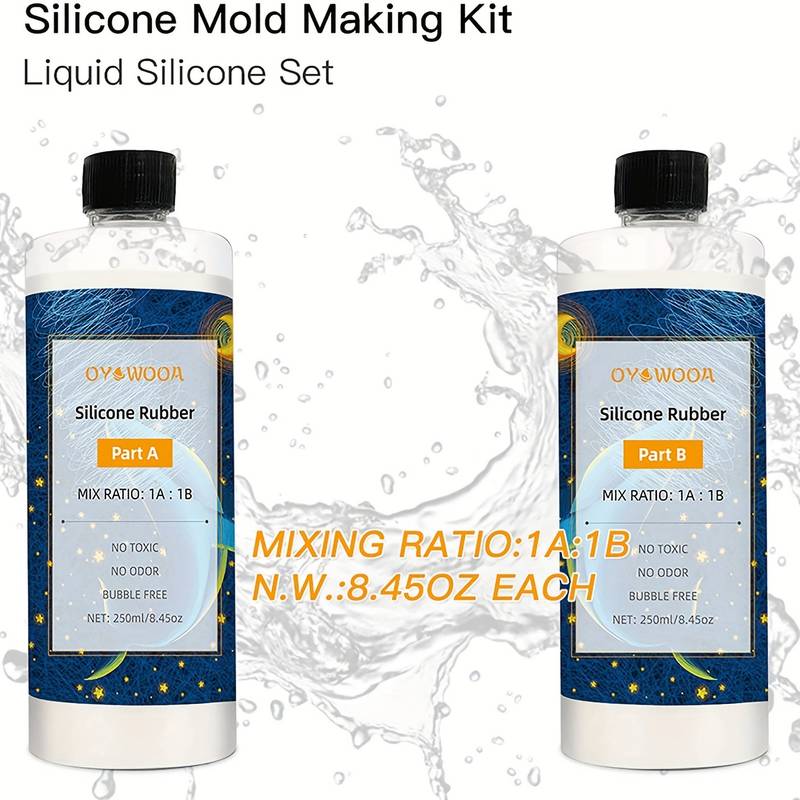 Resin Silicone Mold Making Kit Liquid Silicone Rubber Non - Temu